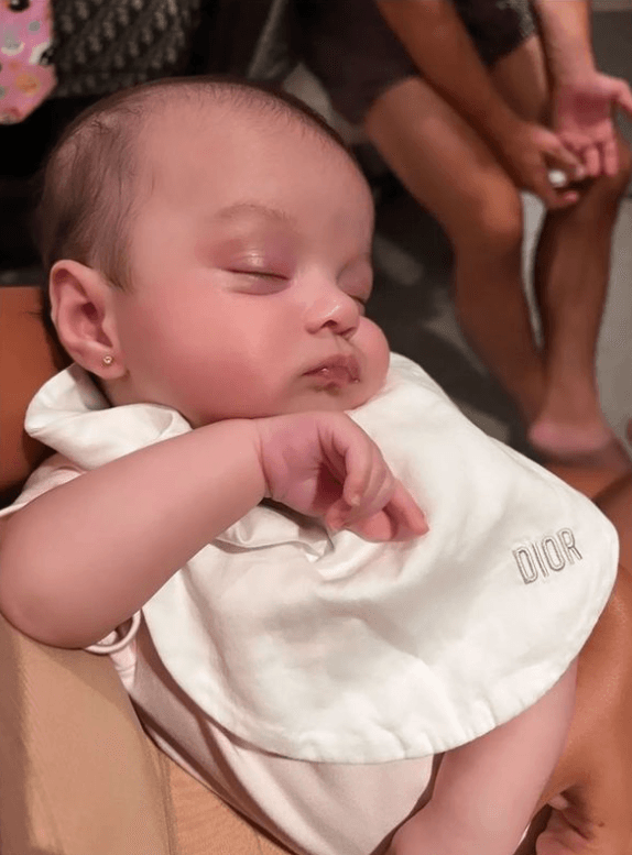 Bella Esmeralda, hija de Georgina Rodríguez y Cristiano Ronaldo