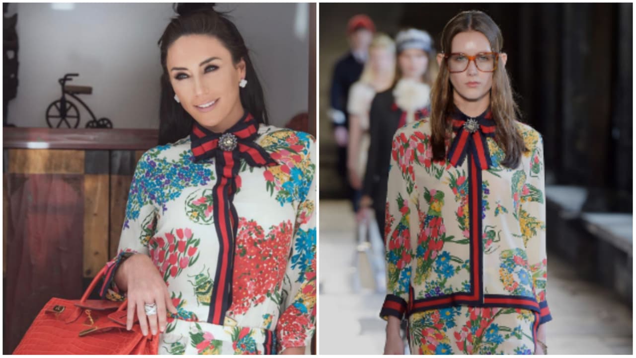 A través de sus redes sociales, Inés Gómez Mont, la también presentadora de televisión, periodista y modelo, apareció anteriormente con la misma prenda que viralizó a Paty Chapoy y por la que fue llamada #LadyGucci.