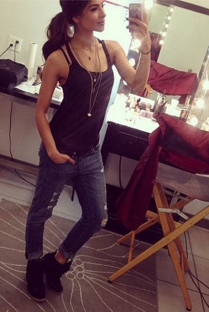 Aunque a veces se retrasa para el maquillaje y peinado...