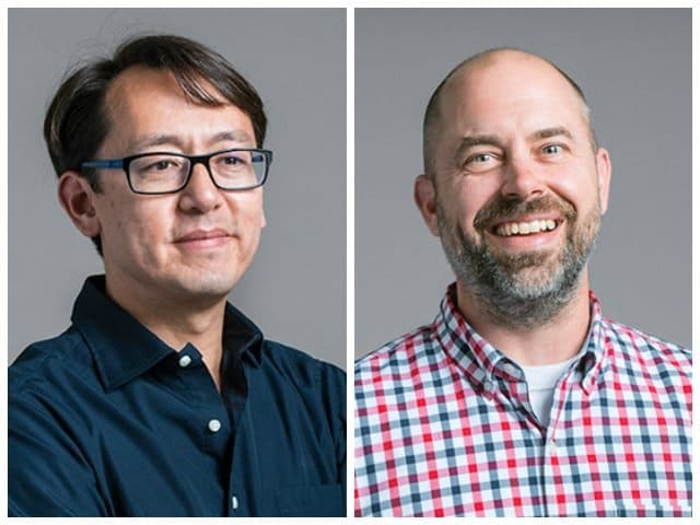 <b>Dan Kurzius</b> y 
<b>Ben Chestnut</b>, fundadores de Mailchimp, ocupan el puesto 227 con 4.700 millones de dólares y 249 con 4.500 millones de dólares, respectivamente.
<br>