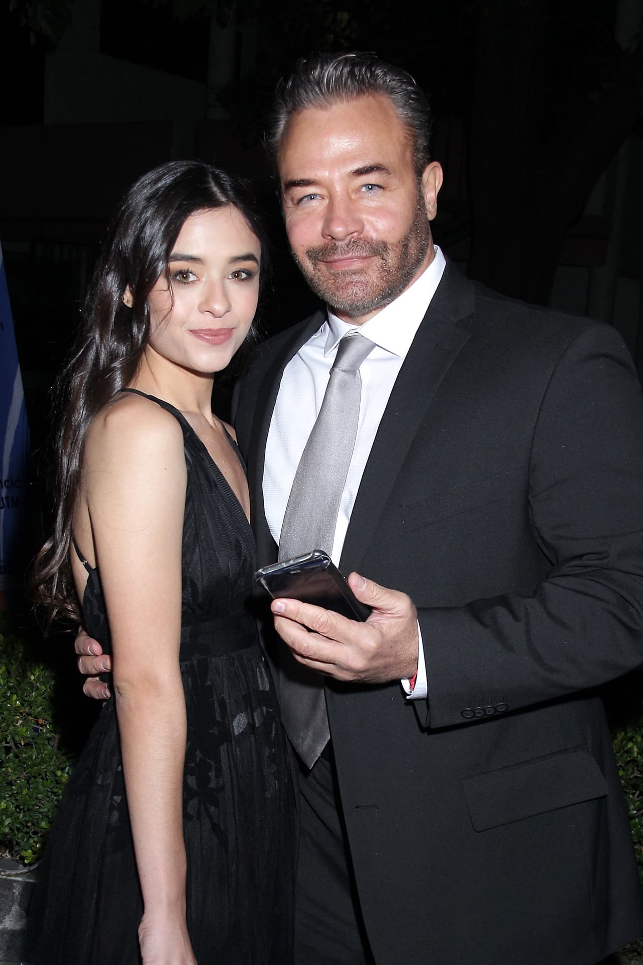 Valeria Santaella comparte créditos con su padre en la telenovela Mi Fortuna es Amarte.