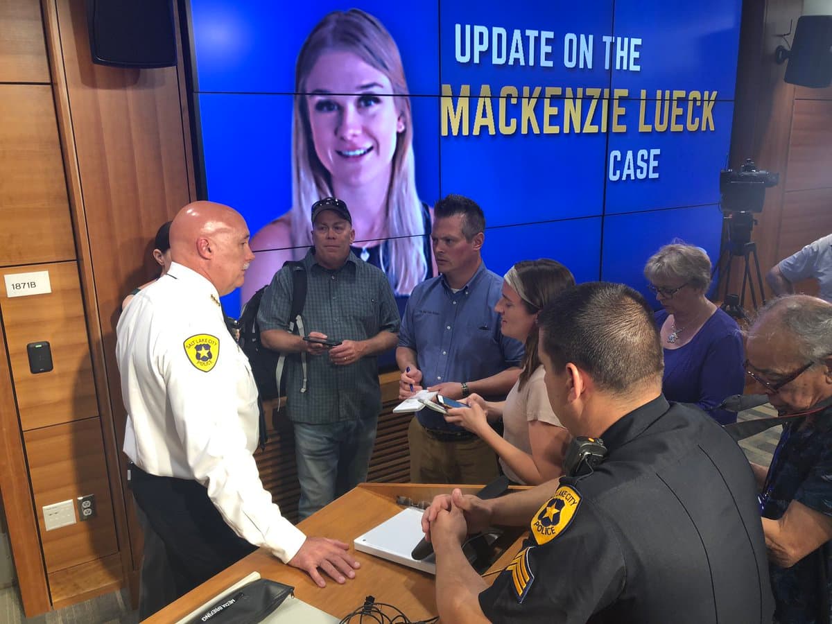Tras 11 días de búsqueda, la policía de Salt Lake City confirmó que Mackenzie Lueck fue secuestrada, asesinada y su cuerpo y pertenencias fueron quemados en el patio de una casa donde presuntamente se cometió el crimen.