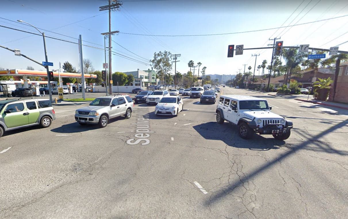 <b>3.- Van Nuys</b>
<br>El bulevar Burbank y Sepulveda con 40 siniestros.
<br>