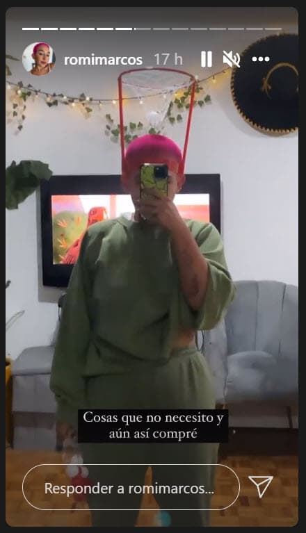 Recientemente, Romina Marcos estrenó el tema 'Me dijeron que no', en donde aborda la aceptación propia y cómo puede afectar a las personas lo que se diga de ellas. 
<br>