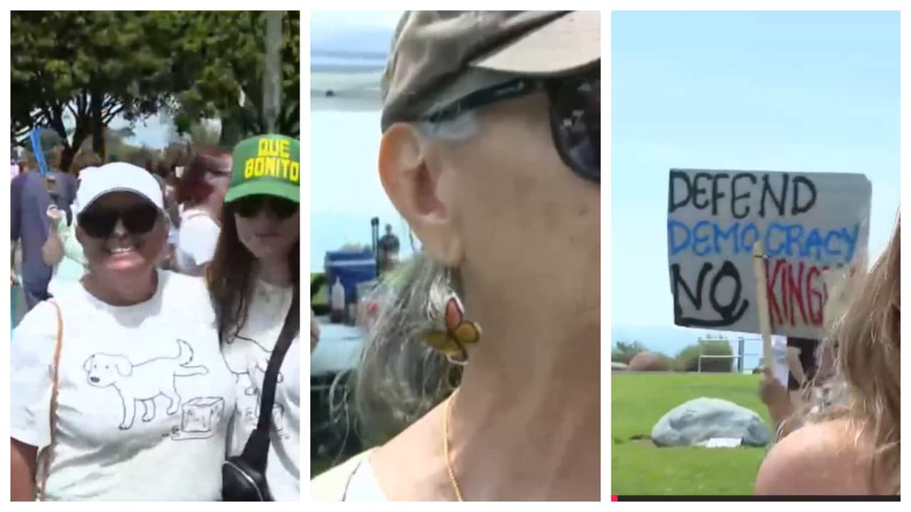 Los rostros de la protesta.