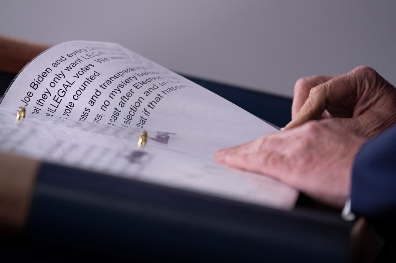 Declaración de Trump en la Casa Blanca: falsedad tras falsedad