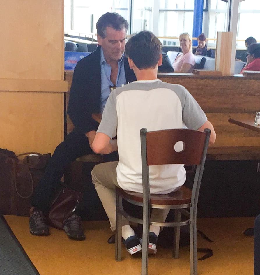 Sin embargo, inmediatamente fue detectado por la Administración de Seguridad en el Transporte.