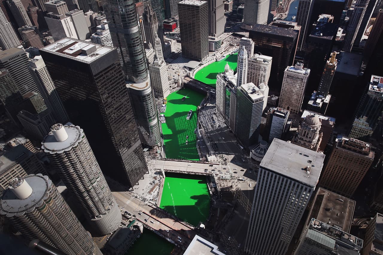 Bajas temperaturas y cielo nublado para el Desfile del Día de San Patricio en Chicago