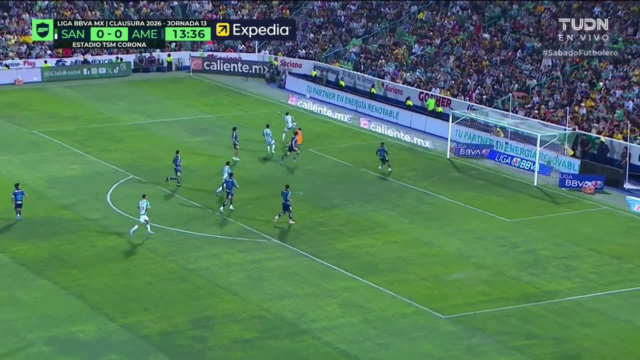 Santos Laguna vs. América - Resumen del partido
