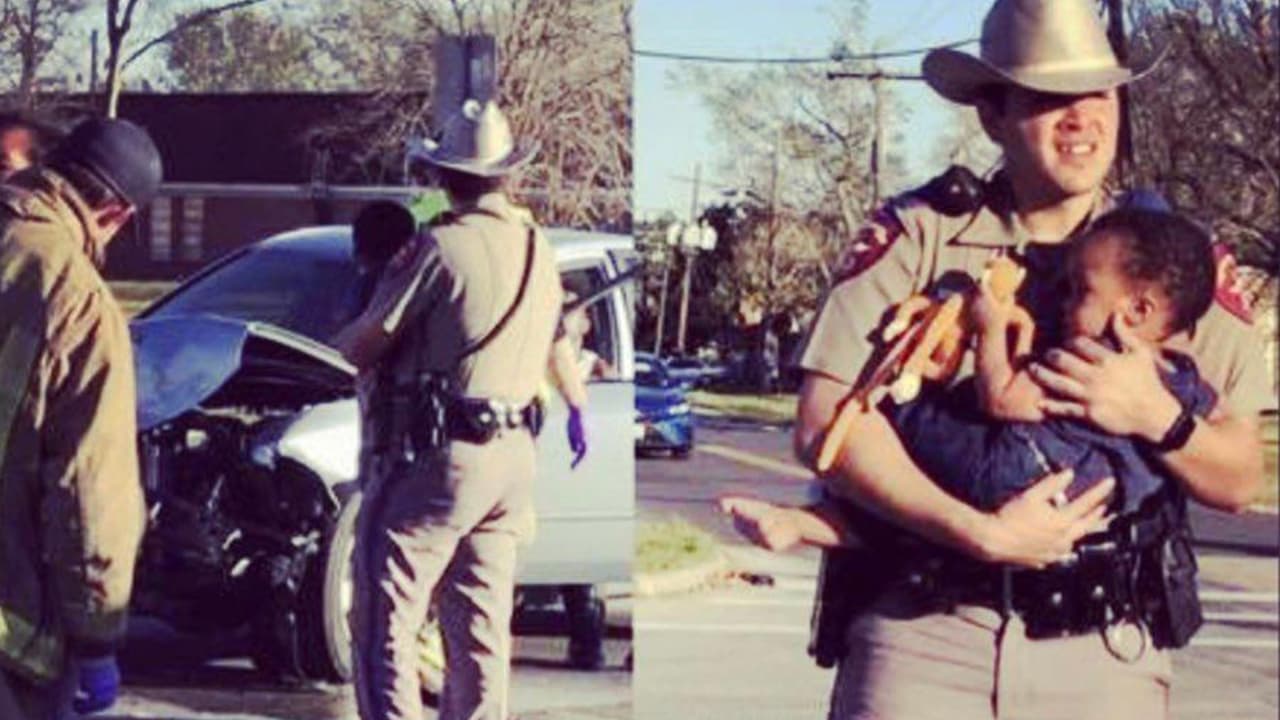 A través de las redes sociales una madre
<a href="https://www.univision.com/local/houston-kxln/gracias-al-agente-de-seguridad-publica-que-cargo-a-mi-bebe-publicacion-de-madre-despues-de-accidente">agradece </a>al oficial Óscar Camarillo que se hizo cargo de su pequeño hasta que llegó su esposo al lugar donde había chocado el viernes 6 de diciembre.