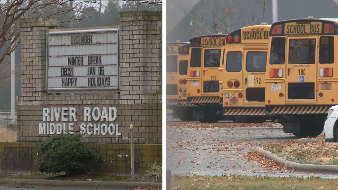 Hallan un rifle AK-47 y un cargador con 30 balas en un autobús escolar: así evitan una tragedia en Carolina del Norte