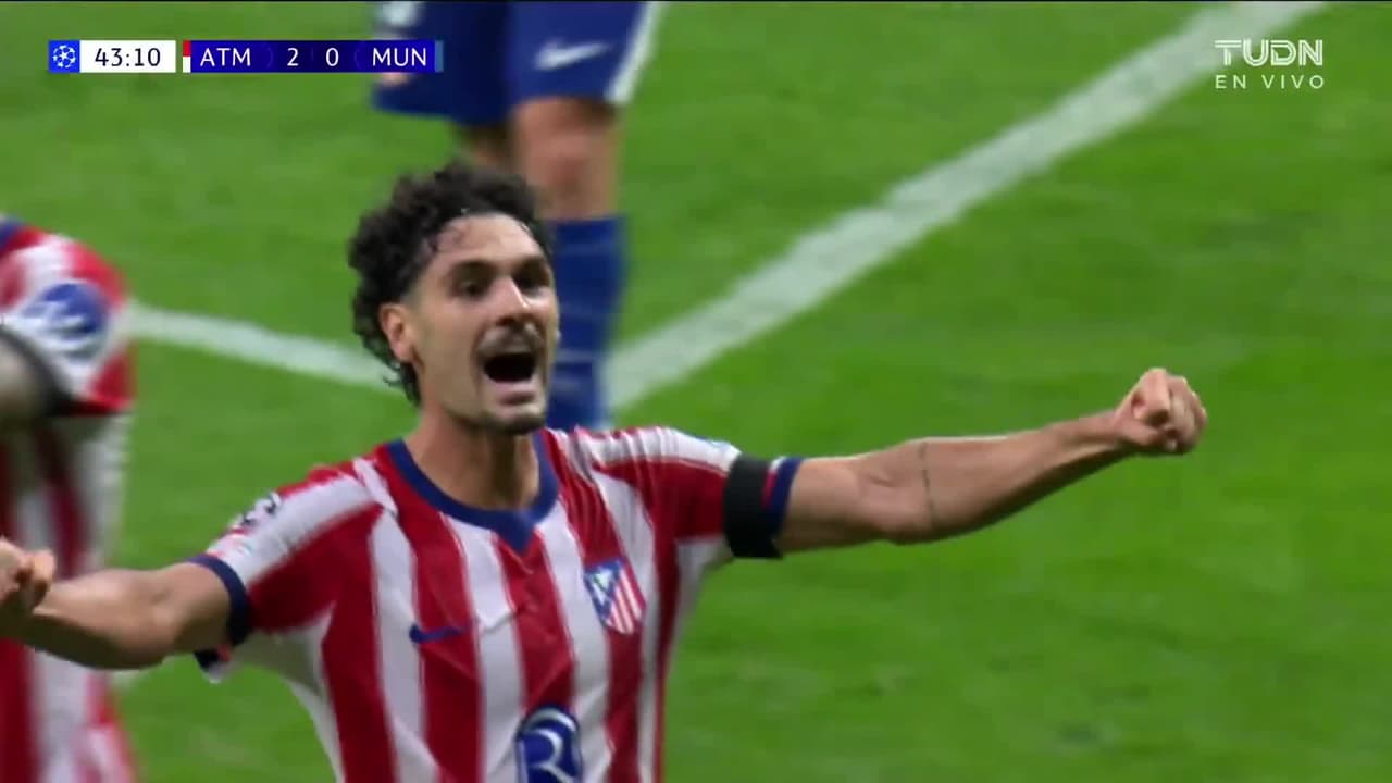 ¡No lo canten, gol del Atletico que es anulado por mano de Llorente!