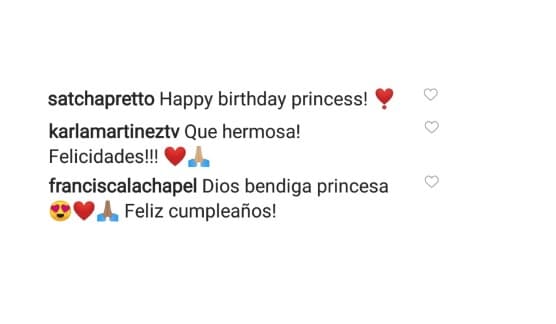 Las conductoras de Despierta América han formado una bonita amistad con Carolina, por lo que se hicieron presentes en la publicación de Instagram y le enviaron una afectuosa felicitación a la bebé.