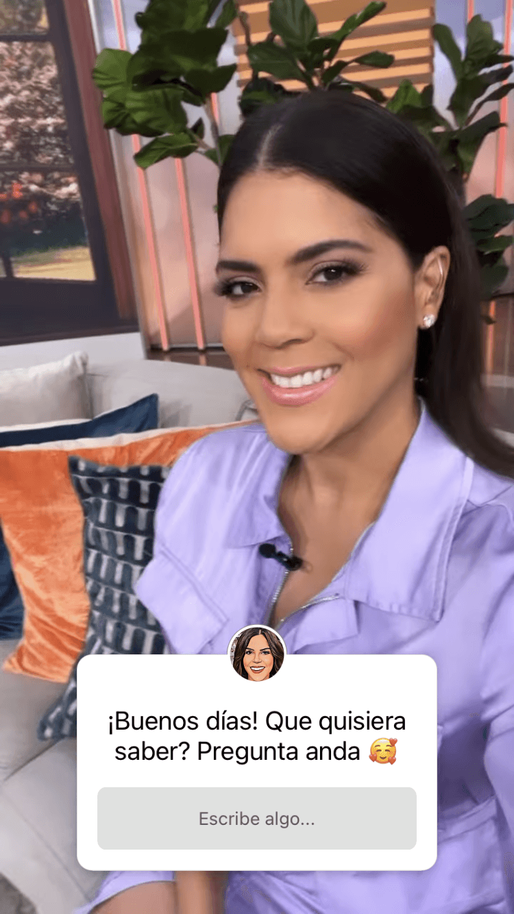 Así fue como Francisca aprovechó para resolver las interrogantes sobre el cumpleaños de su "muchachito", así como el bautizo de baby Gennaro, su luna de miel con Francesco, y cosas como su peso y su salud.