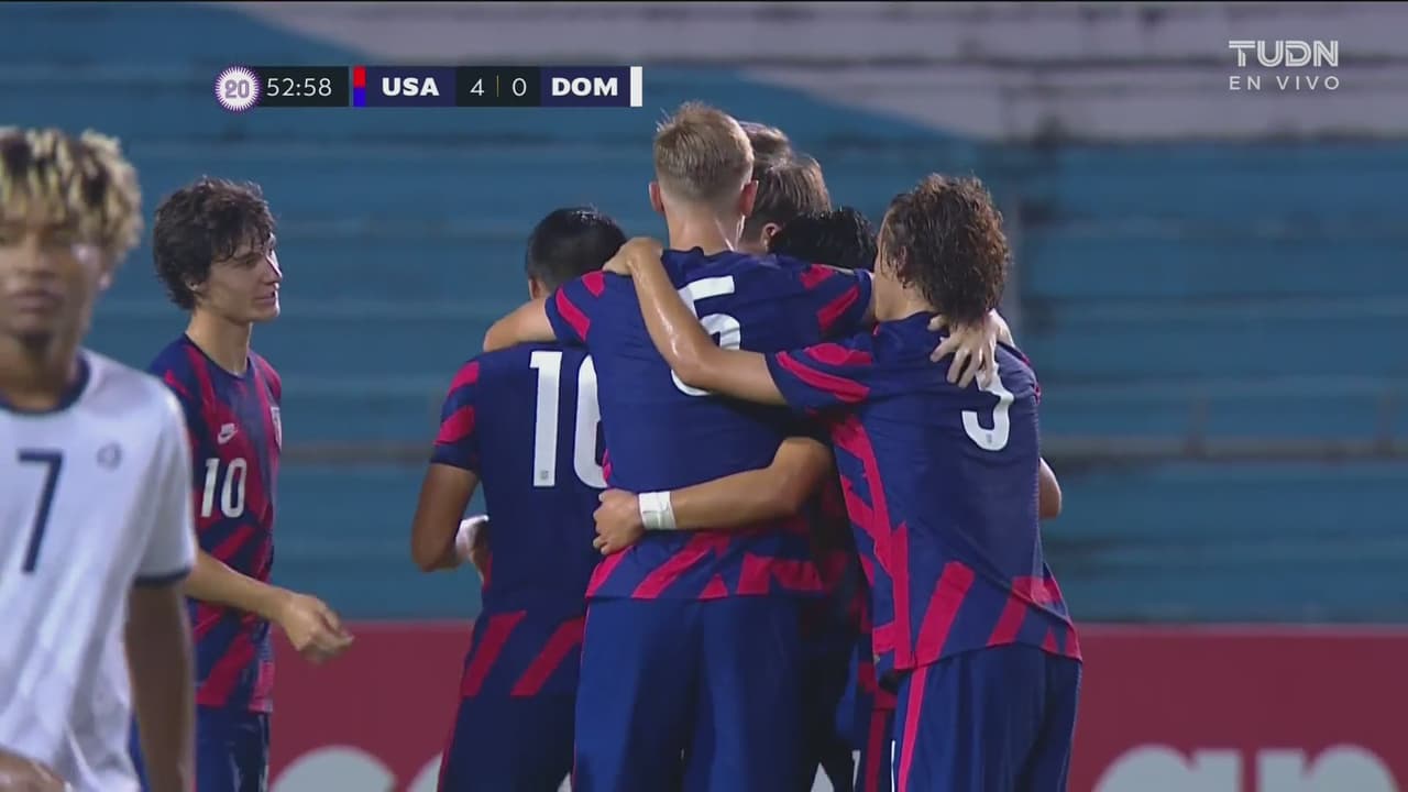 ¡Sabe a título! Mc Glynn marca el 4-0 para Team USA