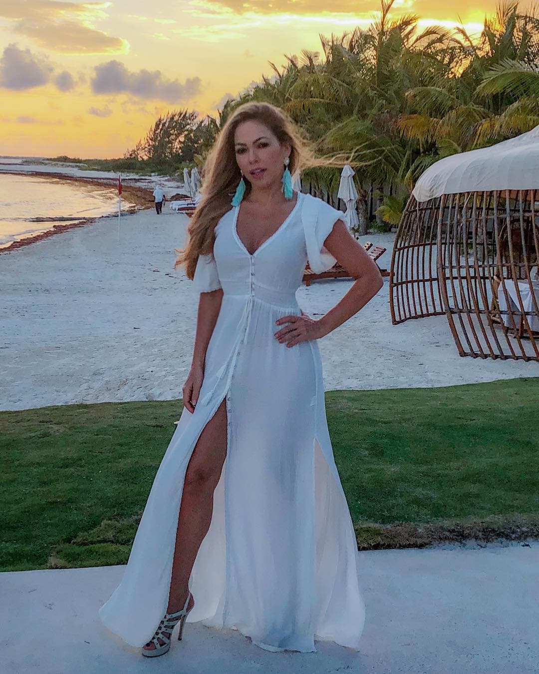 Claudia Molina se siente feliz y satisfecha de cada uno de los pasos que ha dado en su vida.
<br>