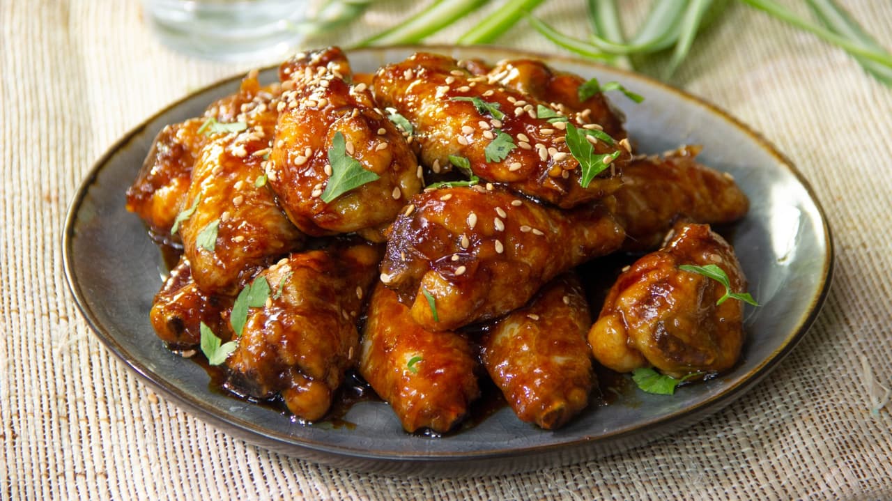 Alitas de pollo al ajo y miel ¡irresistibles!