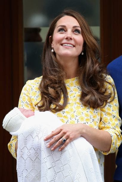 Así presentaron los Duques de Cambridge a la princesa Charlotte.