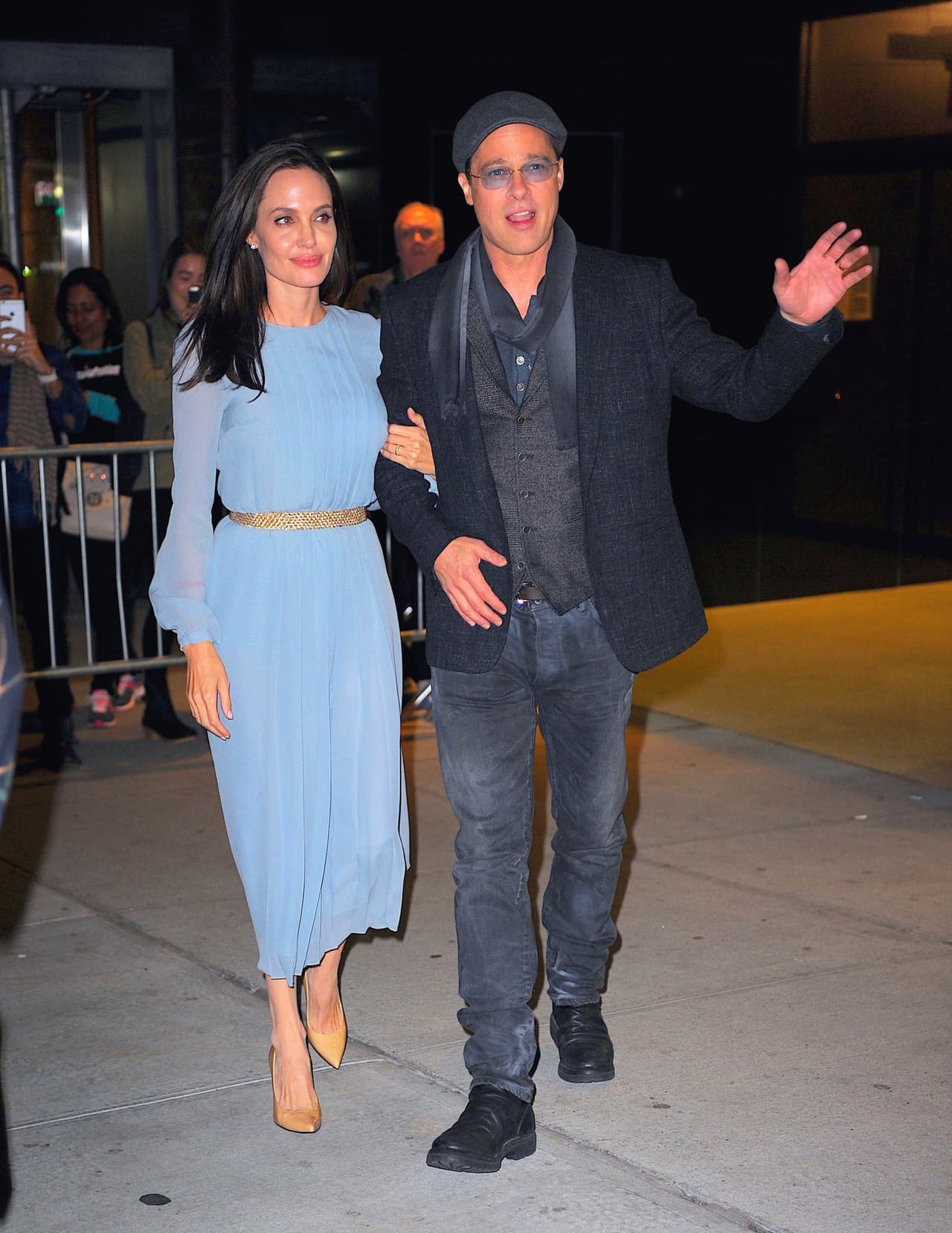 Estaban felices por presentar su nuevo drama.