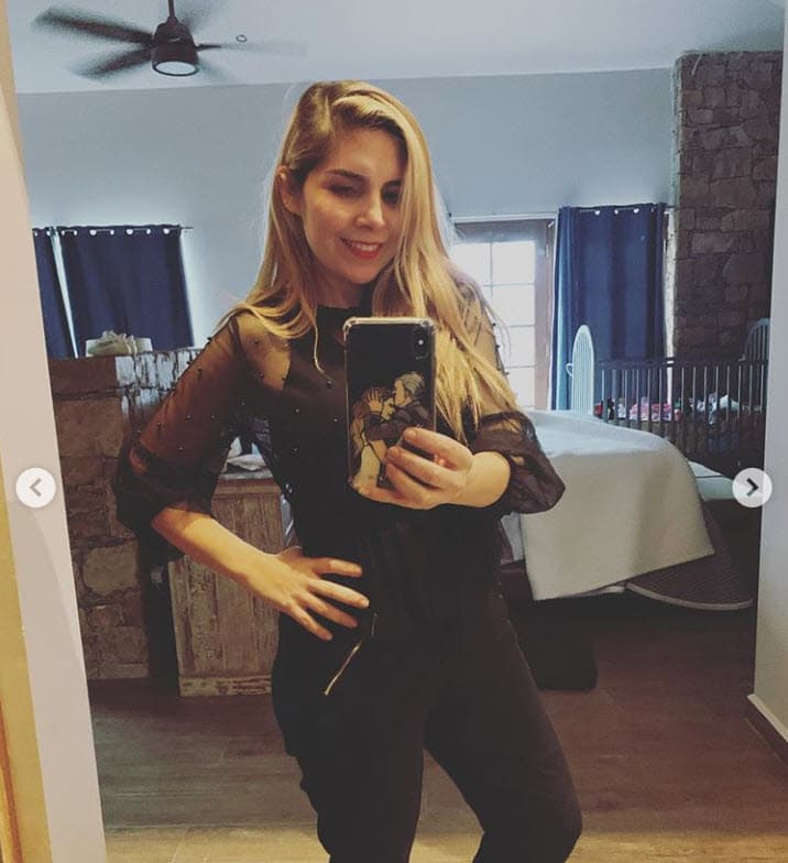 Según la presentadora, la respuesta de Panini fue: "'No, te lo juro por mi papá que 
<b>no es cierto</b>'". 
<br>