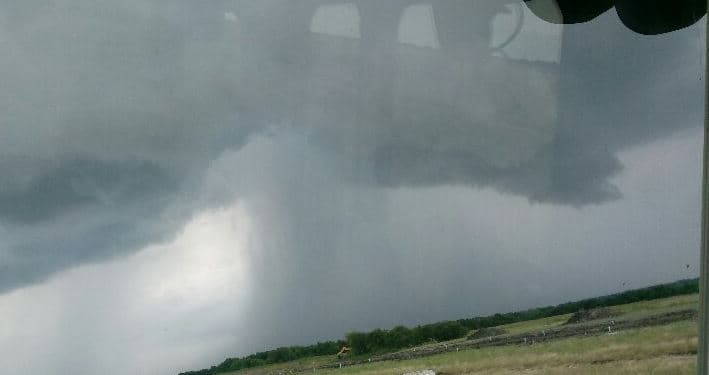 Así se vivió el paso de las tormentas en el norte de Texas