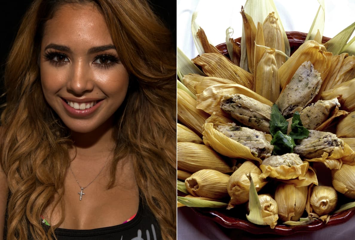 A la cantante Jasmine V le gusta la navidad sobre todo por los tamales que prepara su padre en esas épocas.