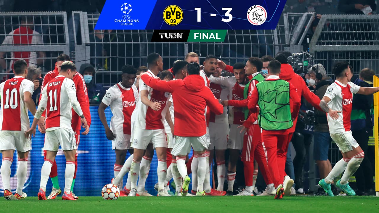 ¡Machín! Ajax logra su pase a Octavos de Final al remontar al Dortmund