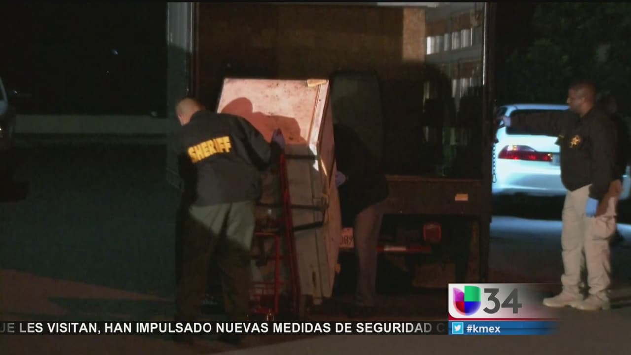 Cadáver fue descubierto dentro de un refrigerador en Santa Ana
