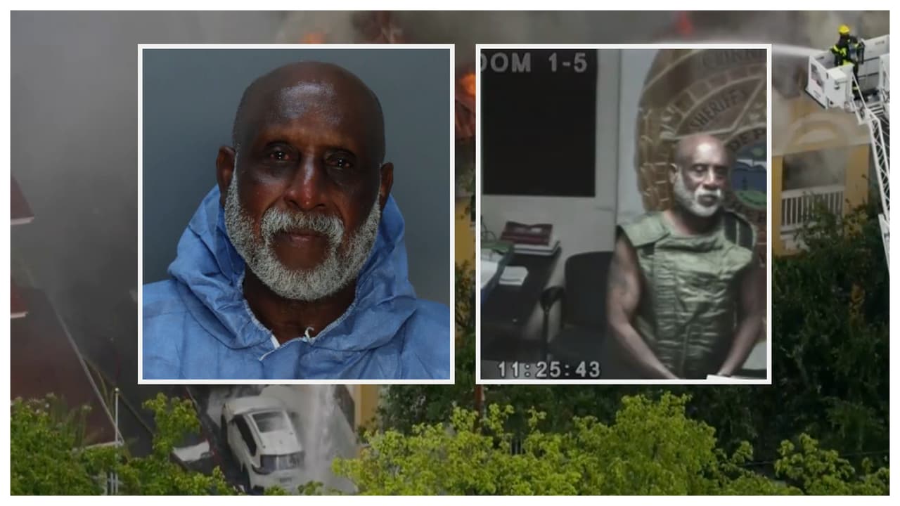 Incendio en Miami: arrestado por disparar a empleado también es acusado de provocar las llamas