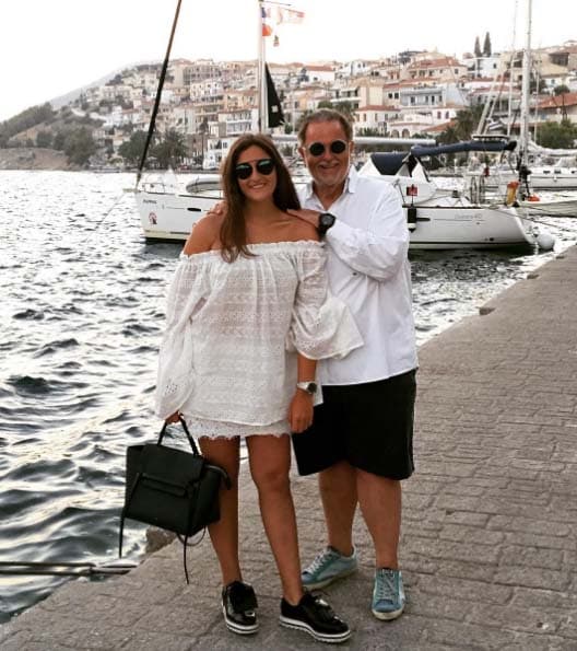 La familia visitó el Puerto de Ermioni, en Grecia.