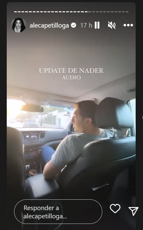 "Me gusta mucho (México)", dijo el libanés en otro de los videos que su novia publicó.