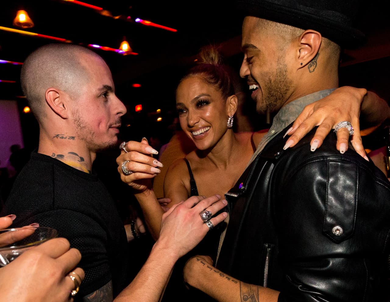 Esta parejita son tal para cual, no pararon de reir y disfrutar.