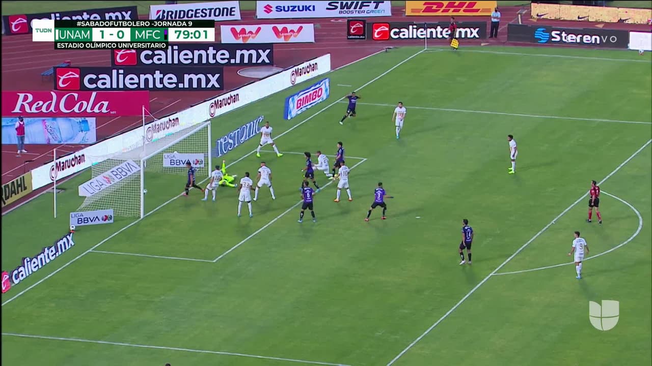 ¡AUTOGOL! de Arturo Ortíz para Mazatlán FC.