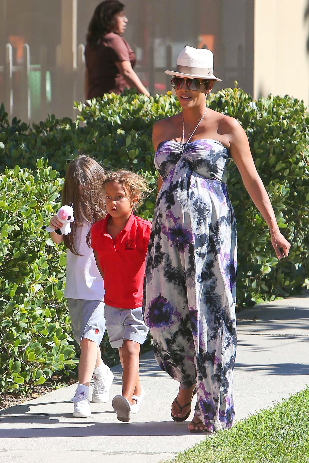 La actriz tuvo a Nahla a los 41 años.