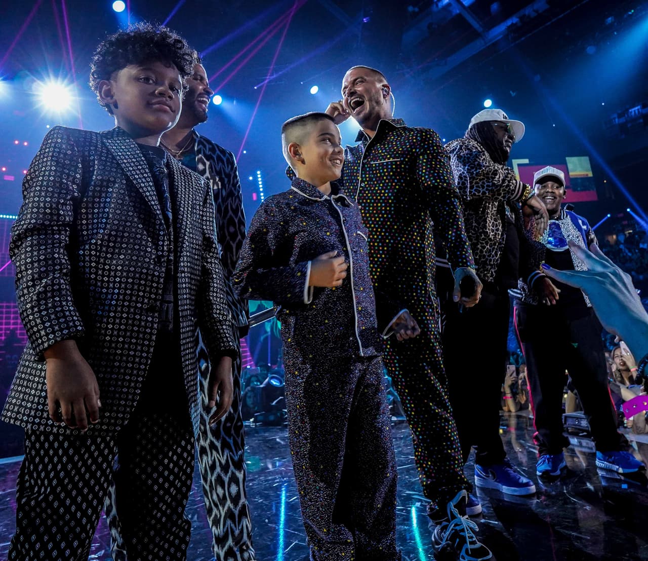 Lo que quedó claro fue que con y sin pijamas, todos se gozaron la noche.