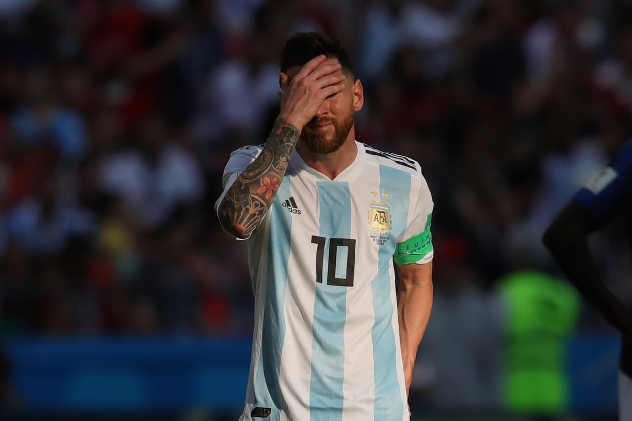 <b>Lionel Messi:</b> Argentina quedó en octavos de final contra Francia.