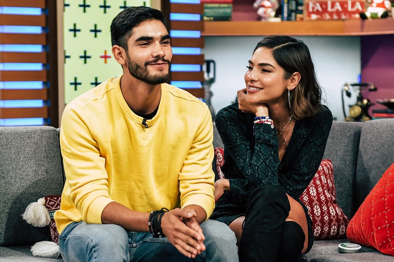 Miguel Ángel Espinoza tiene 24 años y visitó El Gordo y la Flaca el 5 de diciembre de 2018 y estuvo acompañado de su hermana, Alejandra Espinoza, que no le perdió de vista.