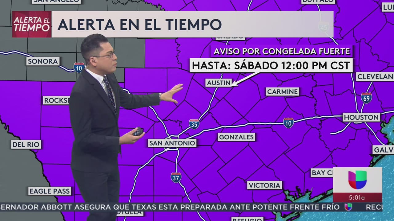 Amanece San Antonio con sensación térmica de 2 grados
