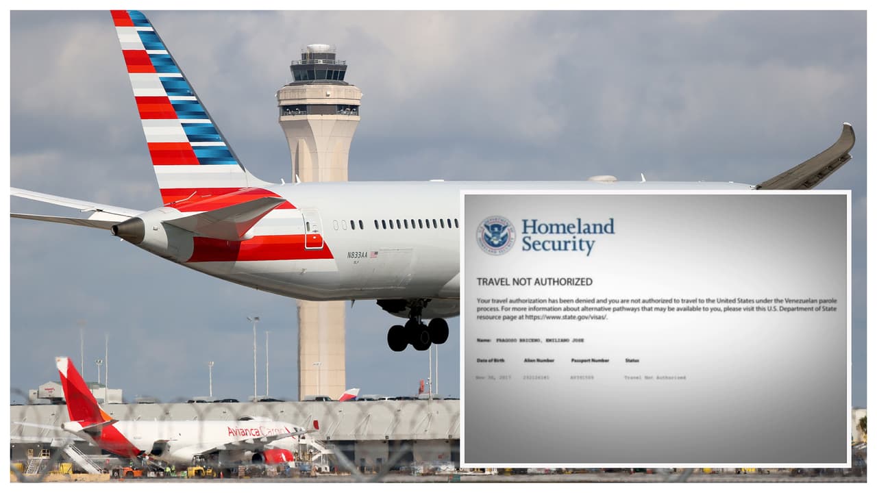 Grupo de migrantes denuncia que les están negando el permiso de viaje con el parole humanitario