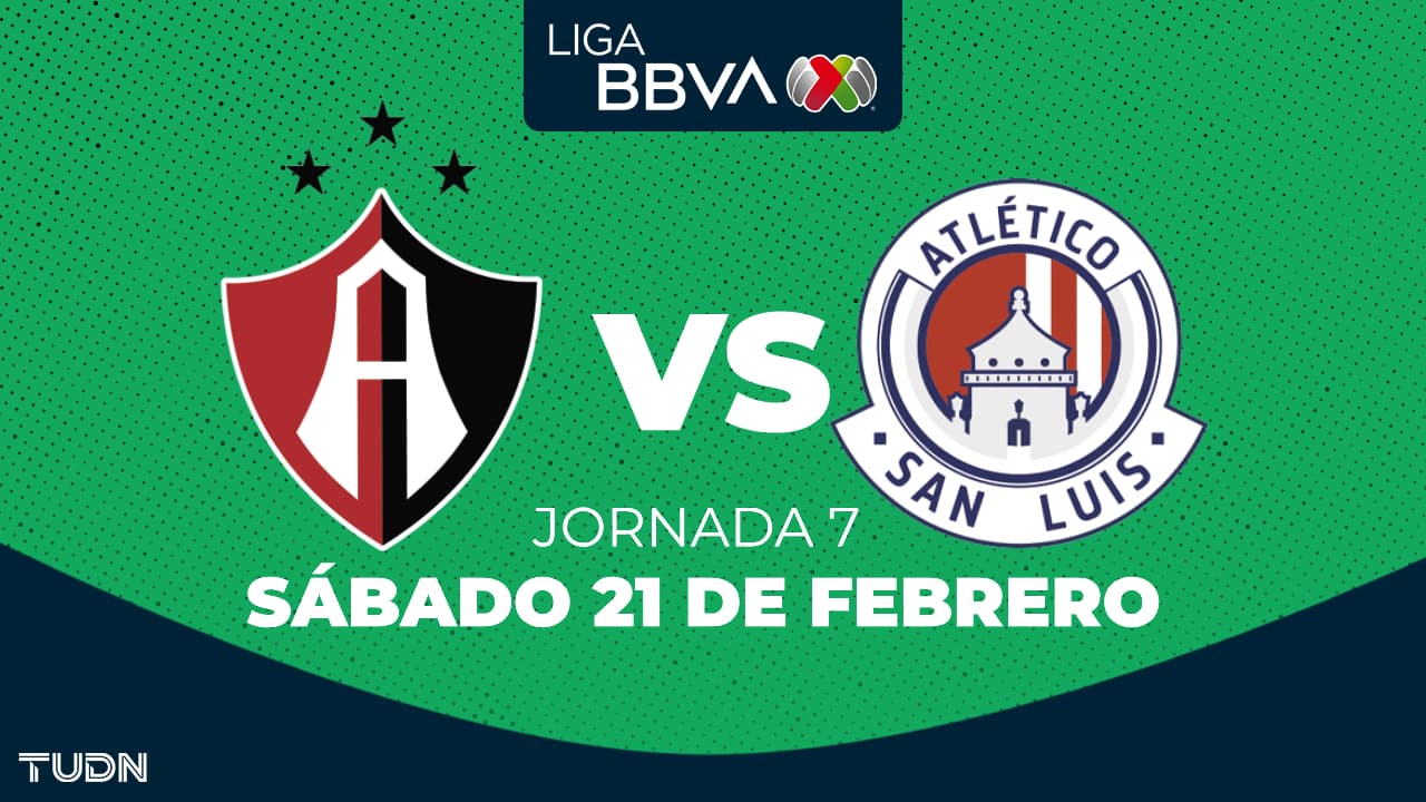 Atlas vs. Atlético de San Luis: horario y dónde ver el partido de la Jornada 7 del Clausura 2026