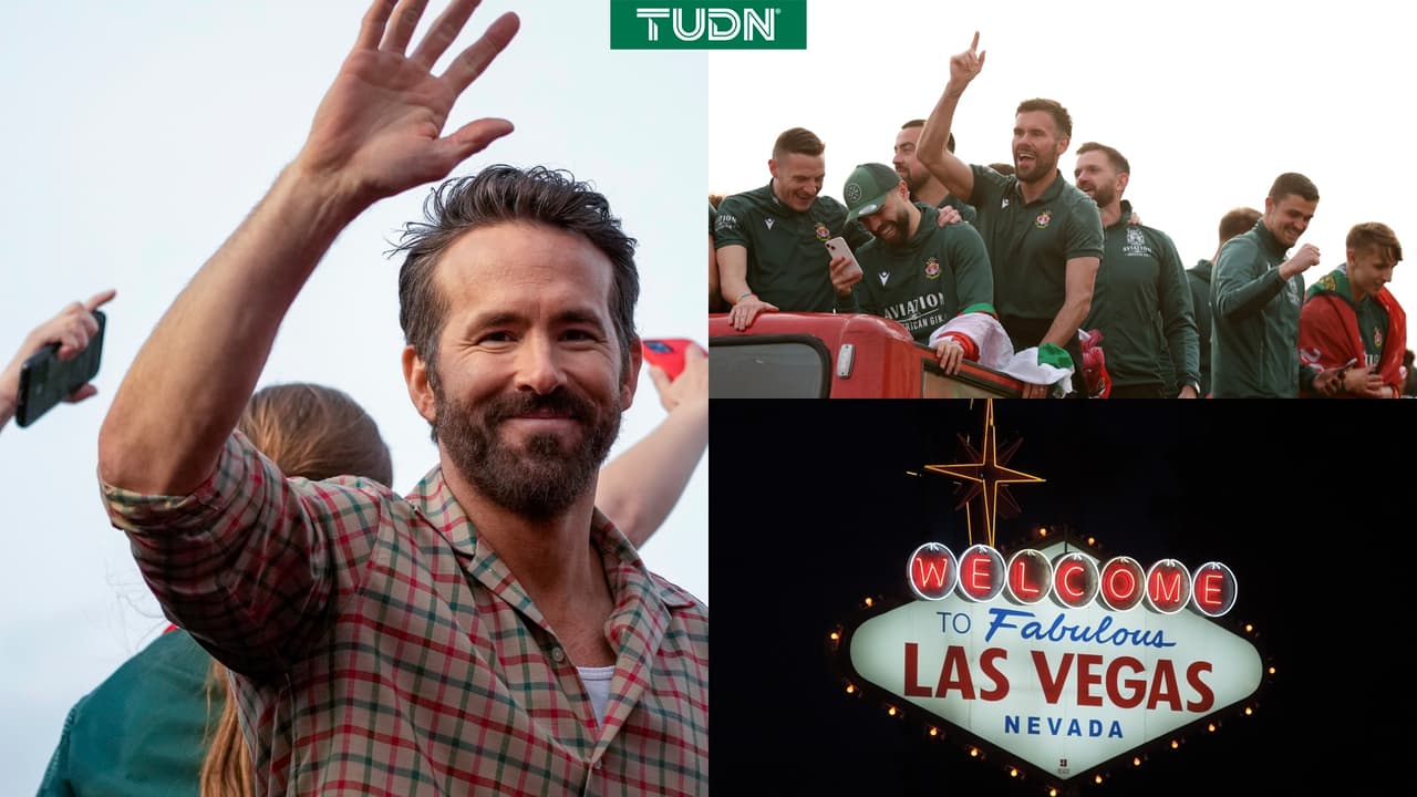 ¡Van a vivir el sueño señor Pool! Wrexham festejará en Las Vegas