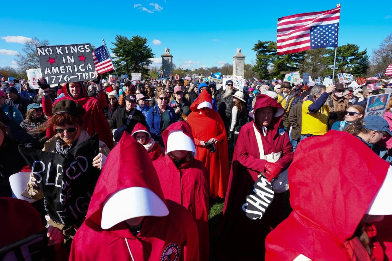 'No Kings’ en Estados Unidos: con miles de concentraciones previstas, la jornada de protestas se perfila como una de las más amplias.