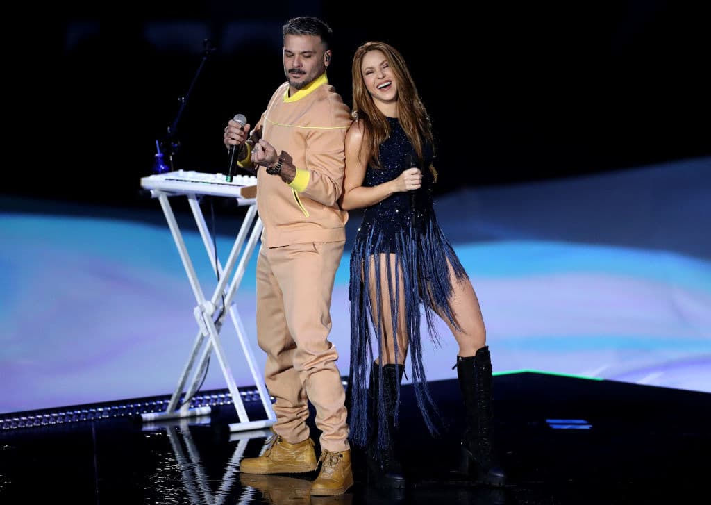 Shakira se presentó en la Copa Davis al lado de Pedro Capó, con quien interpretó el tema ‘Tutu’.
<br>