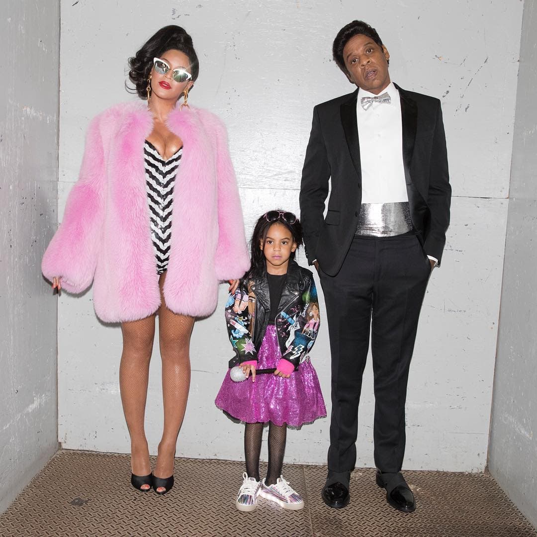 Beyoncé, Blue Ivy y Jay-Z son la familia perfecta, pues siempre sacan su lado más divertido.