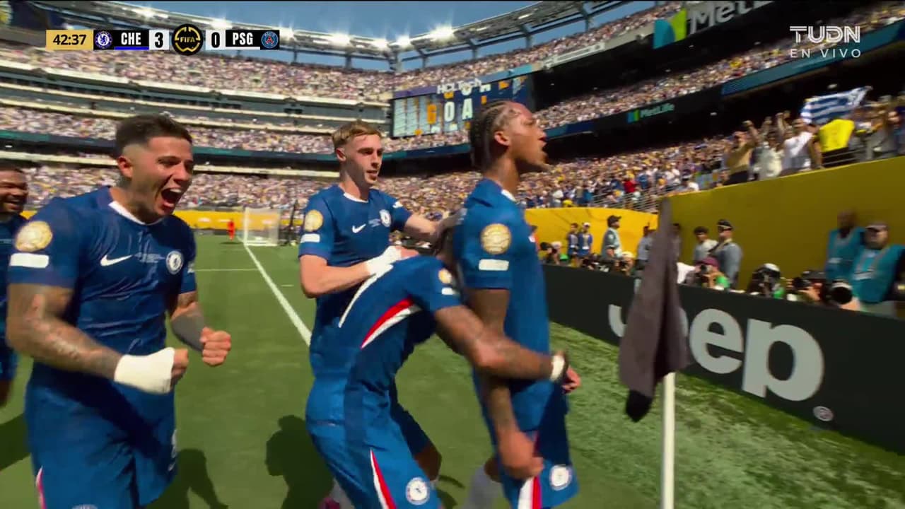 ¡Golazo de João Pedro! El Chelsea esta bailando al campeón de la Champions