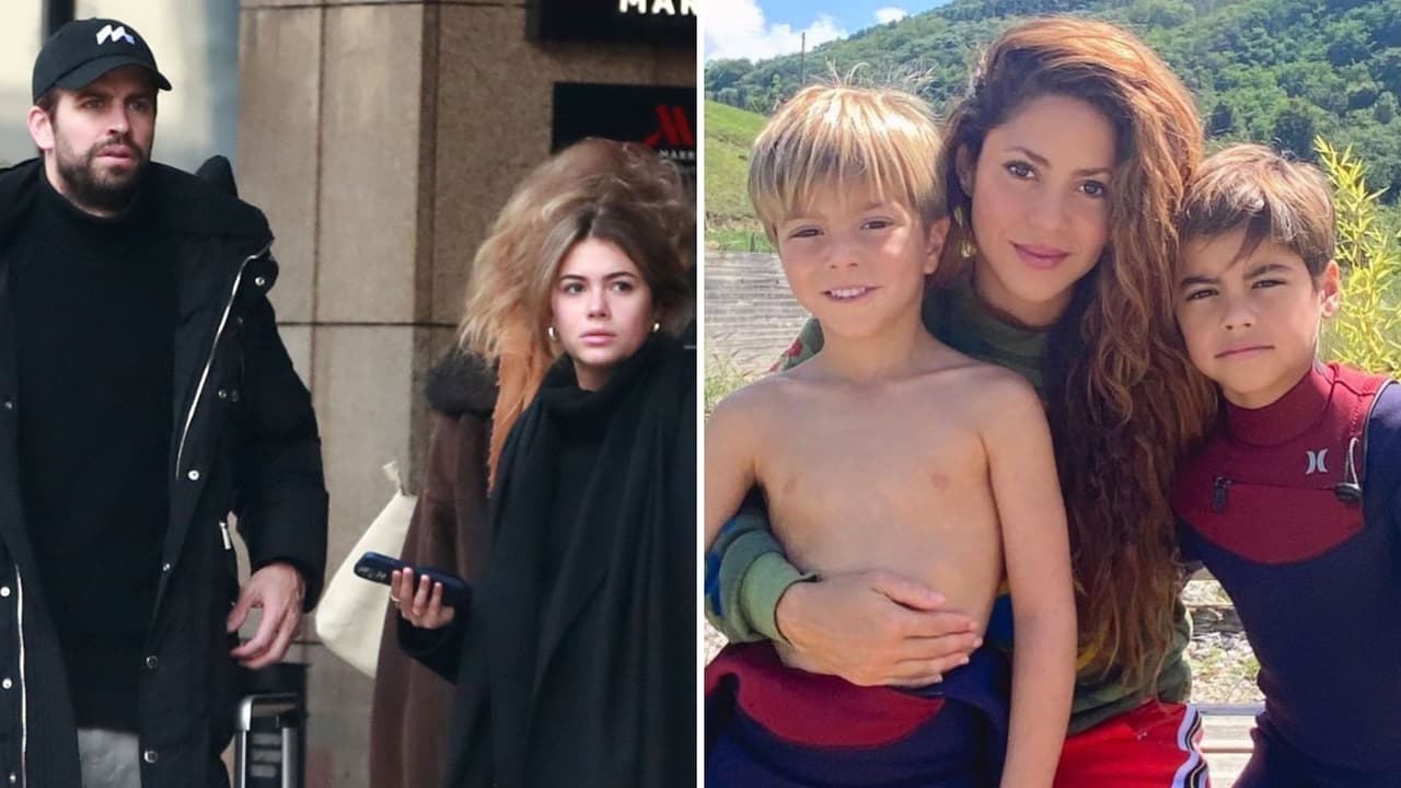Piqué no habría presentado a Clara Chía como su novia ante sus hijos: así es como la conocen