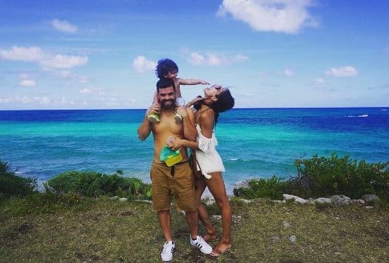 En la playa vida es más sabrosa para Alejandra Espinoza (y su familia)
