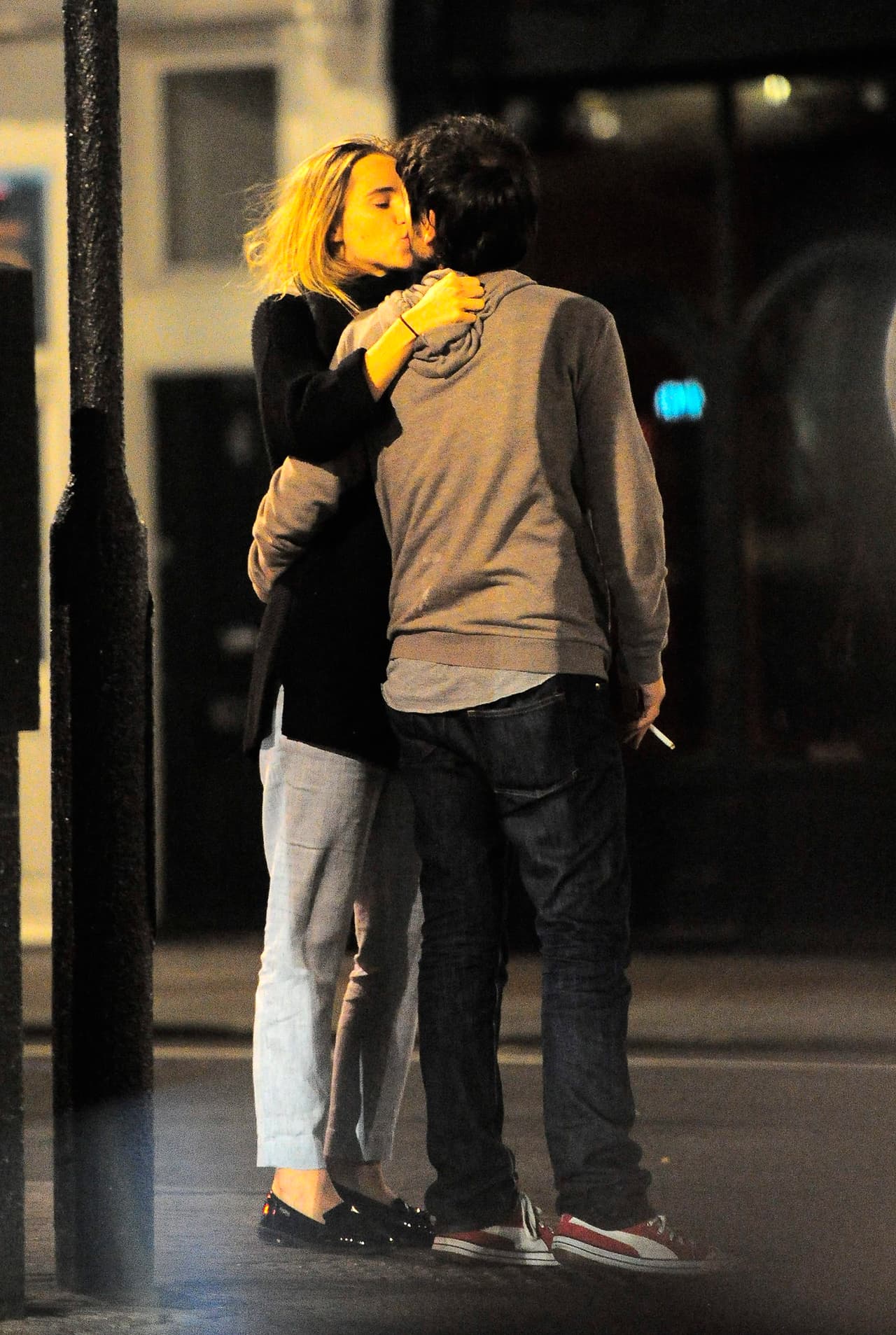 ¡Y otra vez los besitos!