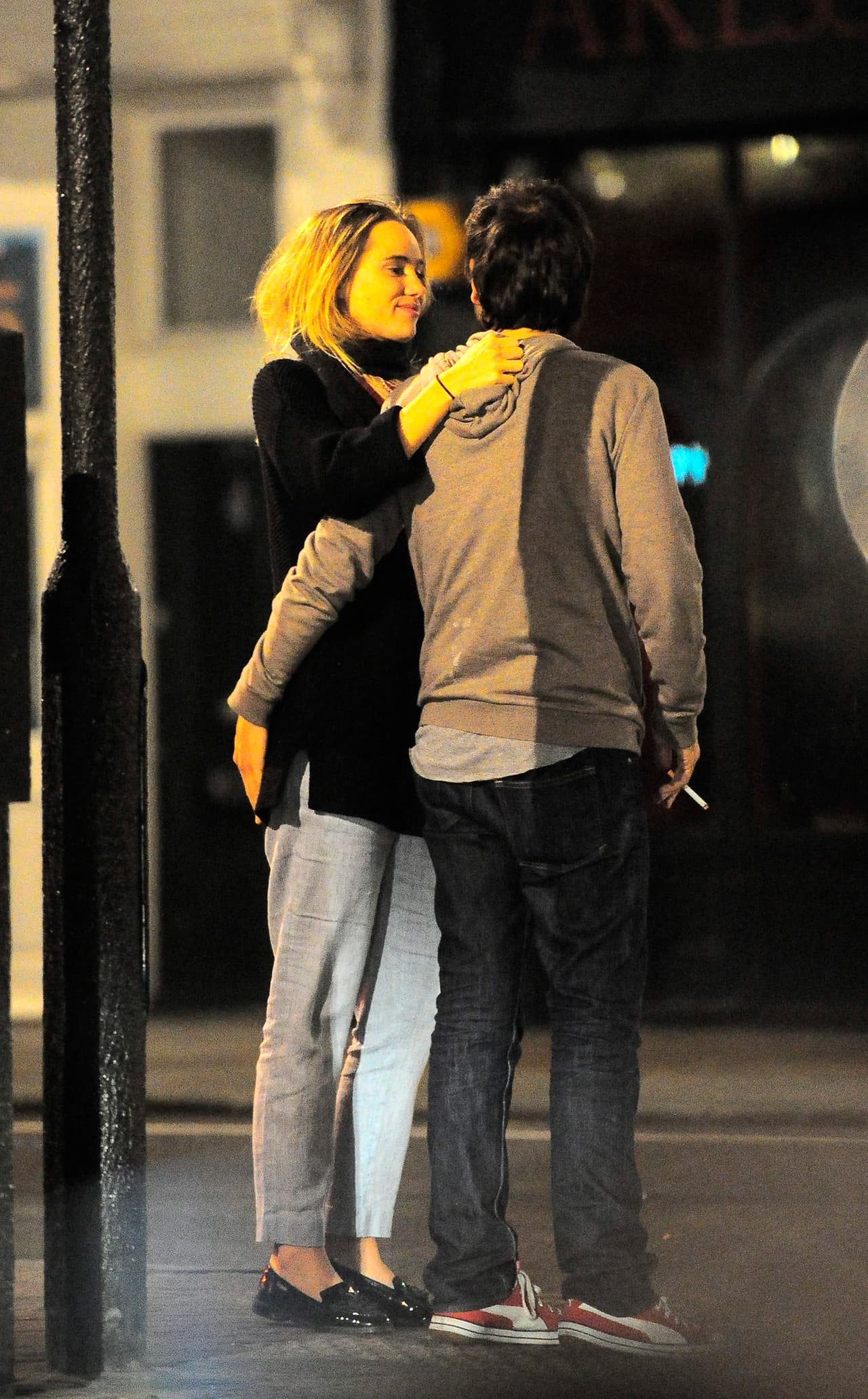 Ya se les había visto juntos antes en Los Angeles.