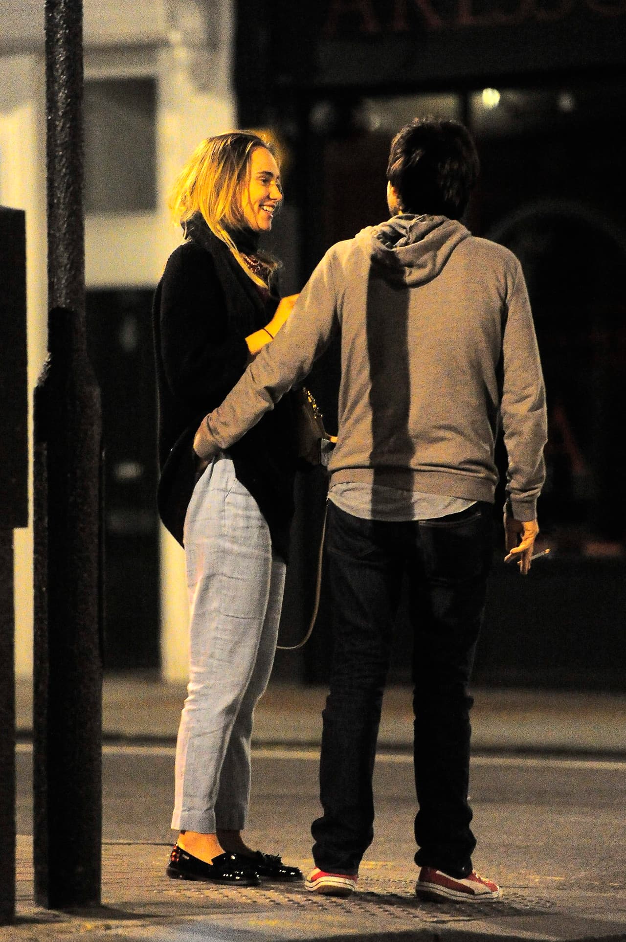 Diego y Suki se conocieron a principios de año en un set.